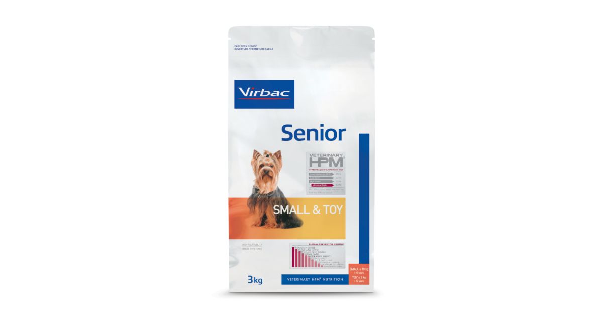 Virbac - HPM Dog Senior Toy & Small