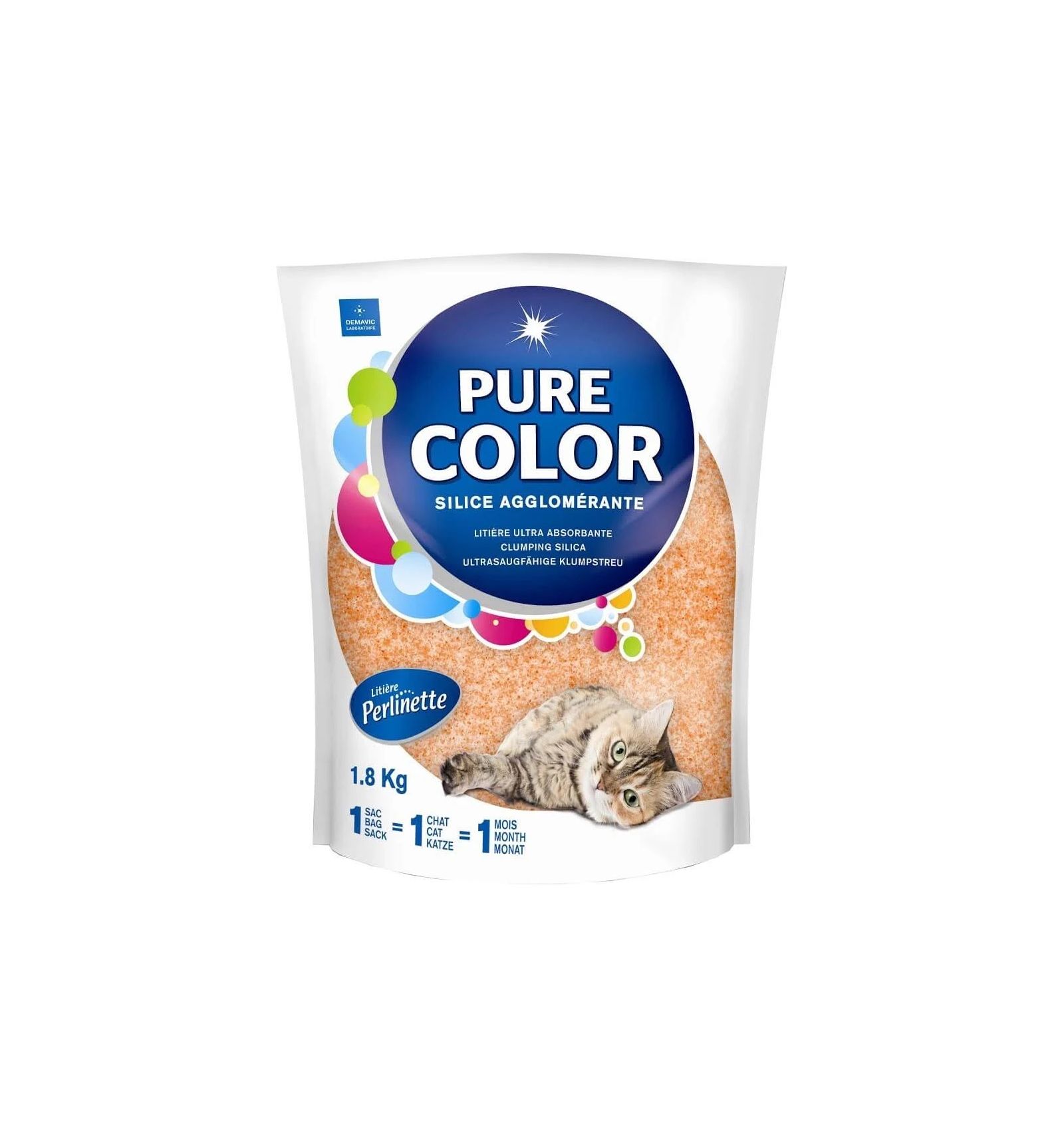 Perlinette - Pure Color Orange - Silice Agglomerante