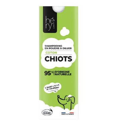 Shampoing ecologique chiot en poudre