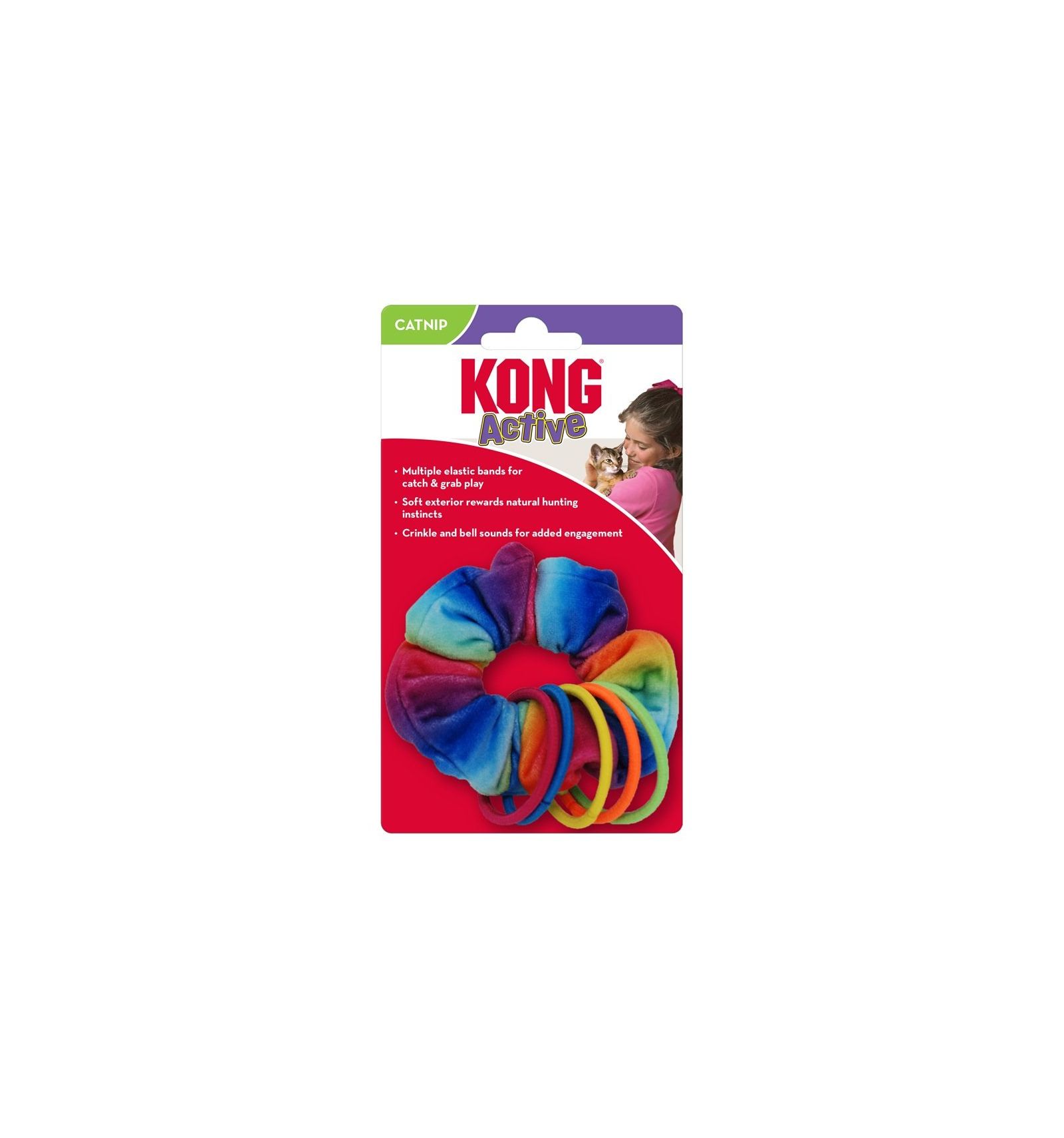 Kong - Cat Active Scruntchy