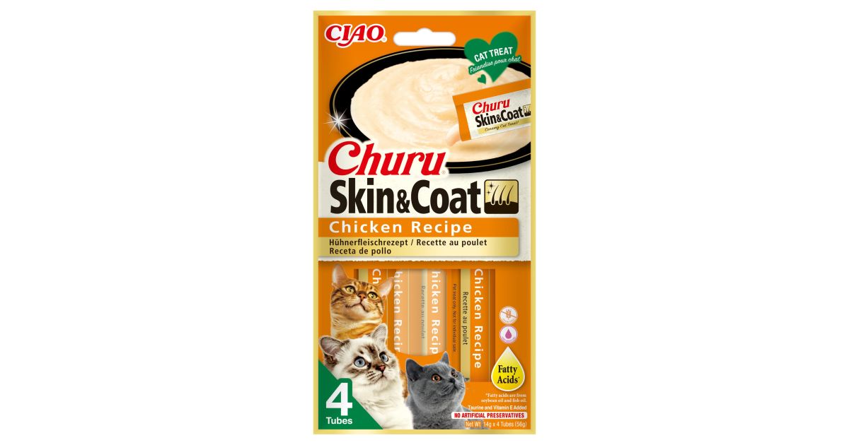 Churu - Skin & Coat Poulet