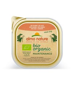 Almo Nature - Barquette Bio avec saumon et légumes