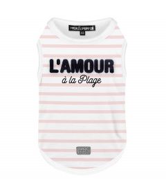 T-shirt Gwenola L amour a la plage