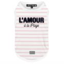 T-shirt Gwenola L amour a la plage