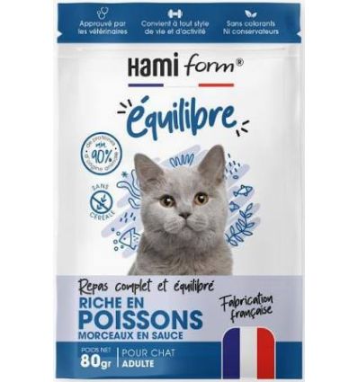 Repas complet Poisson pour Chat