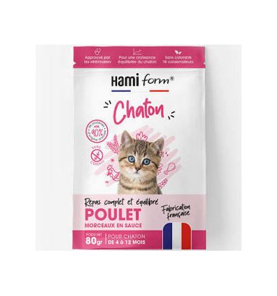 Repas complet Poulet pour Chaton