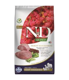 Farmina - N&D Quinoa Weight Management - Chien Adult Mini - Agneau