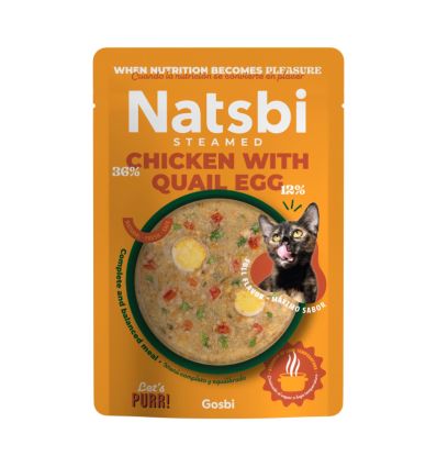 Natsbi - Chat Poulet et Oeuf de Caille