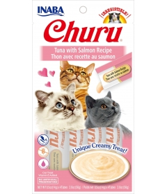 Friandises pour chats Churu - Friandise Liquide (Thon saumon) Inaba - 2