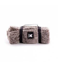 Plaid Doudouzen 1m Marron