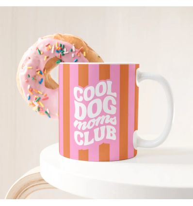 Mug - Cool dog Moms club rose