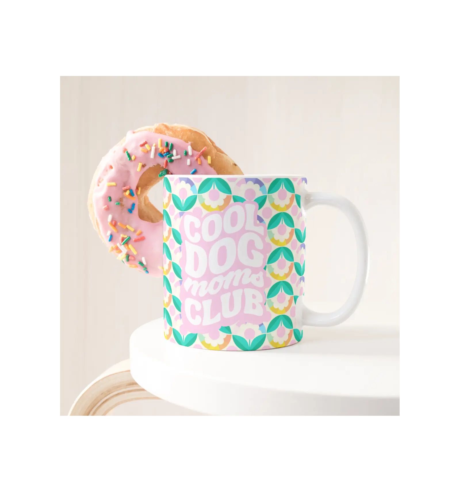 Mug - Cool dog Moms club vert