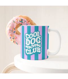 Mug - Cool dog Moms club bleu