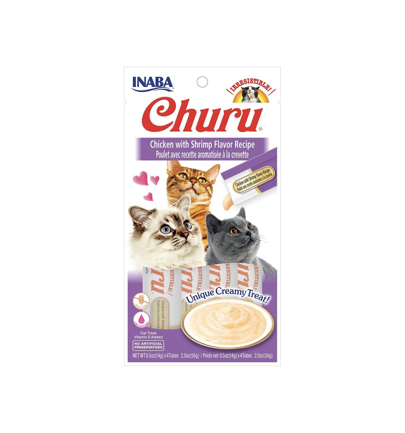 Churu - Friandise Liquide (Poulet Crevettes)