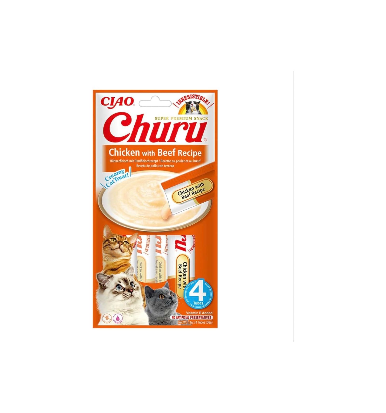 Churu - Friandise Liquide (Poulet Boeuf)