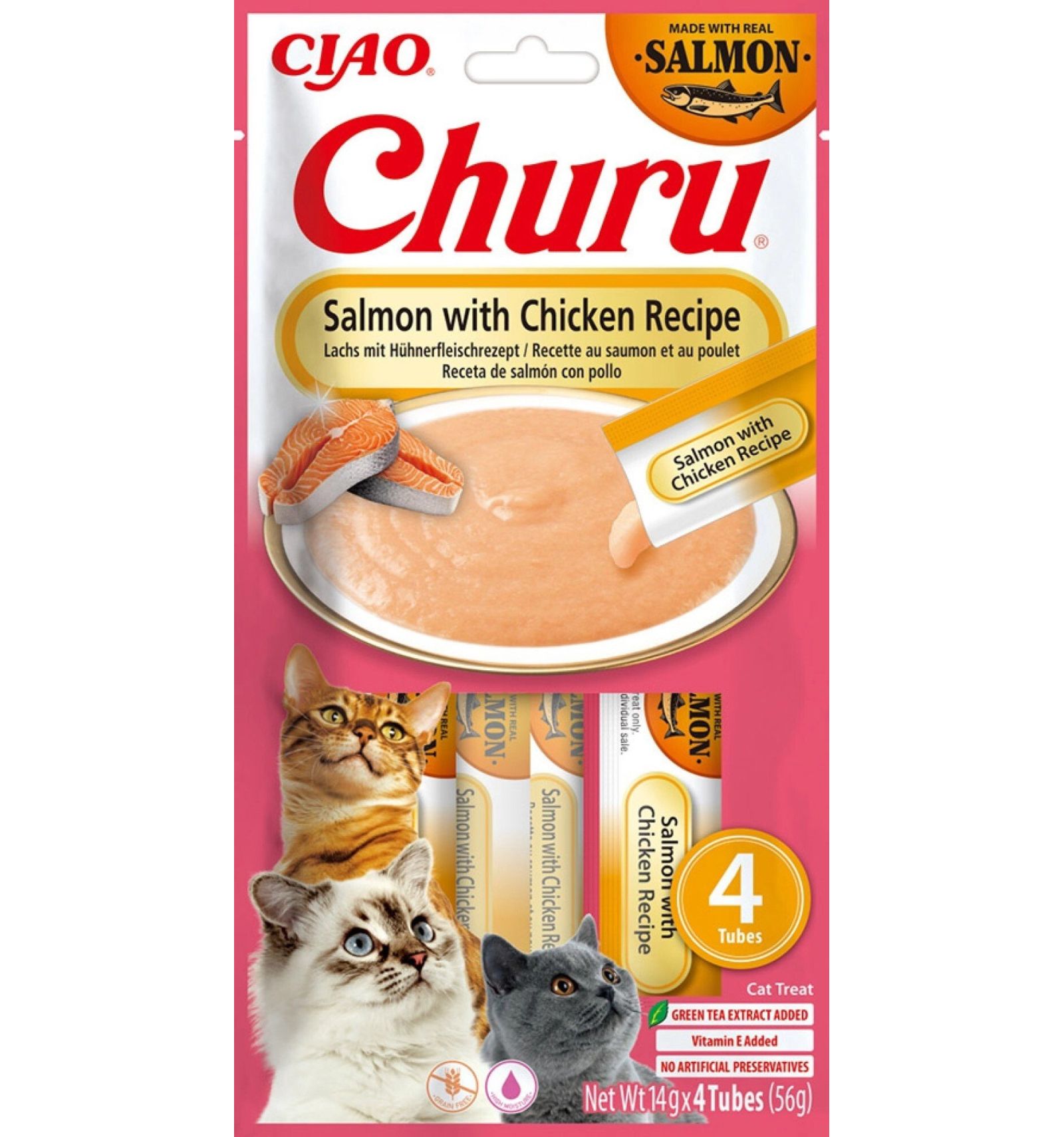 Churu - Friandise Liquide (Saumon)