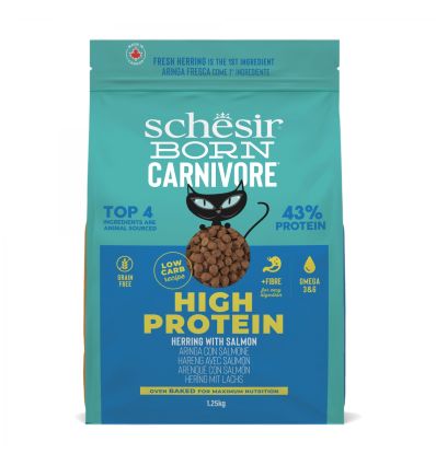 Schezir - Croquettes Hareng et Saumon pour chat