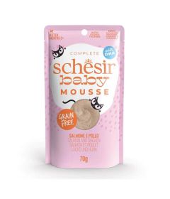 Schesir - Baby Mousse Saumon et poulet