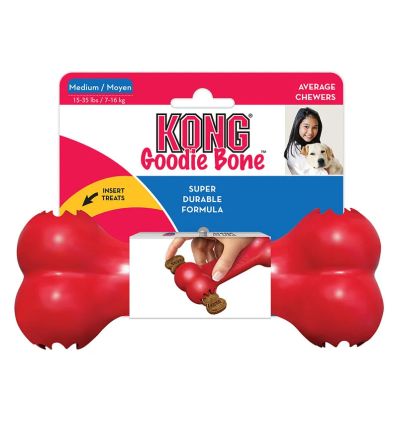Kong - Holiday Goodie Bone (M)