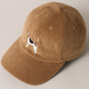 Casquette Beagle en Velours