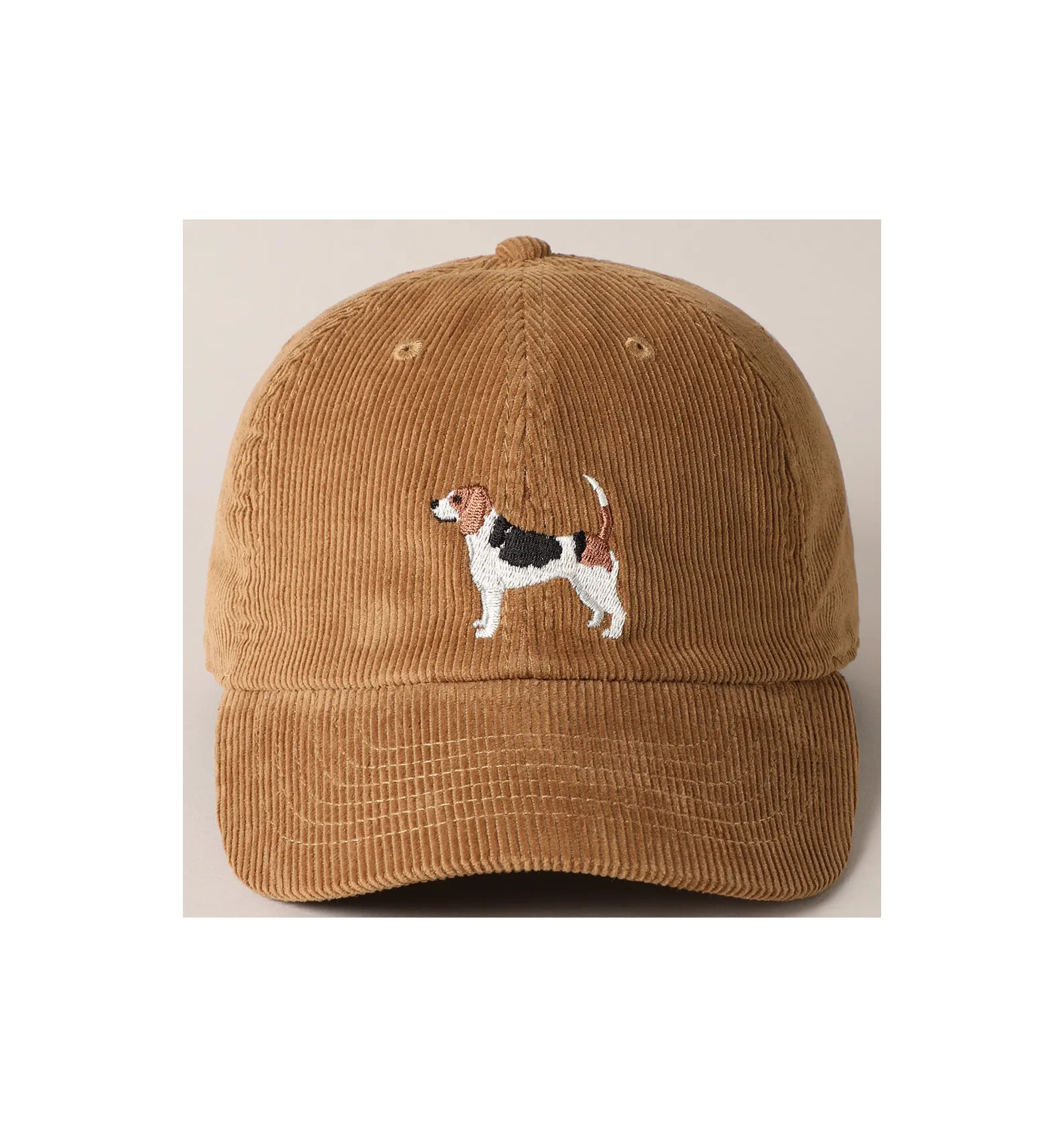 Casquette Beagle en Velours