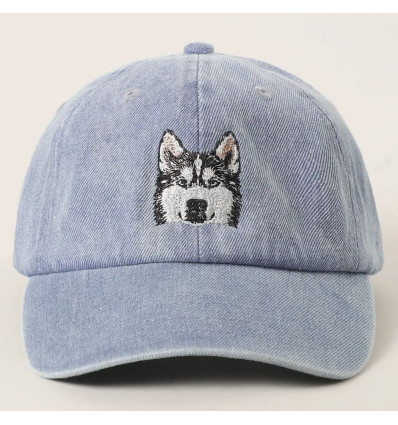 Casquette Husky en jean