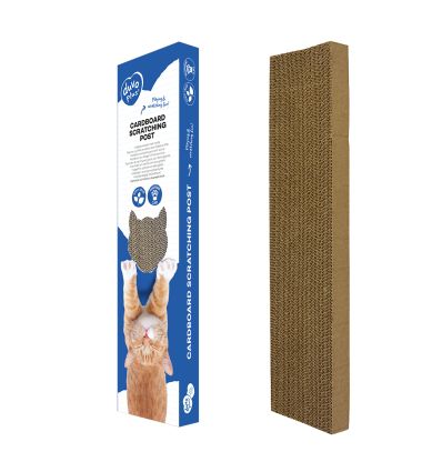 Griffoir carton avec herbe 50x13x6 cm