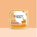 Ziggy - Pâtée Complète Chat Adulte Stérilisé- Poulet et Tomates 4x100g