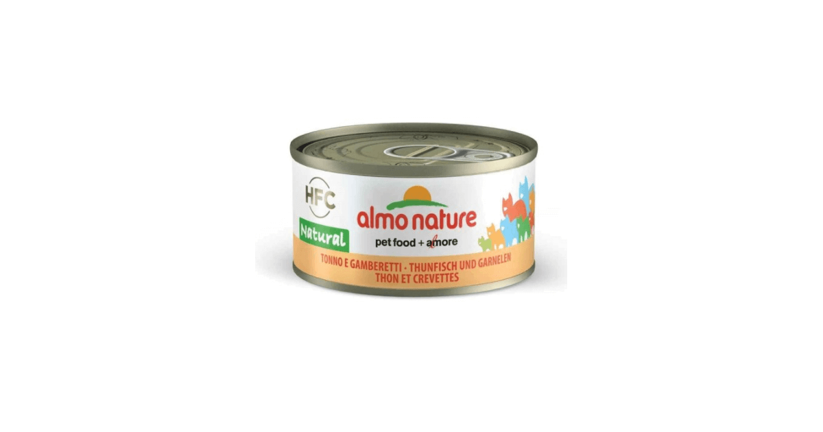 Pâtée pour chat Almo Nature - Boîte HFC Natural Thon Crevettes Almo Nature - 2