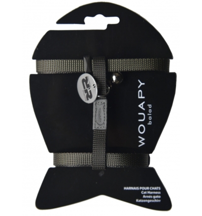 Harnais pour chats - Harnais chat Basic WOUAP