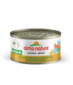 Pâtée pour chat Almo Nature - Boîte HFC Natural Poulet Fromage Almo Nature - 1