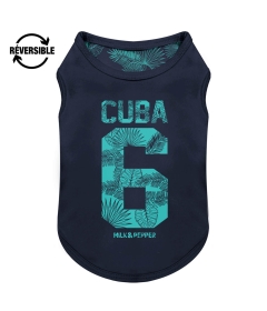 T-shirt pour chiens - T-Shirt Cuba réversible Milk & Pepper - 2