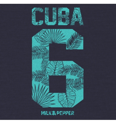 T-shirt pour chiens - T-Shirt Cuba réversible Milk & Pepper - 4