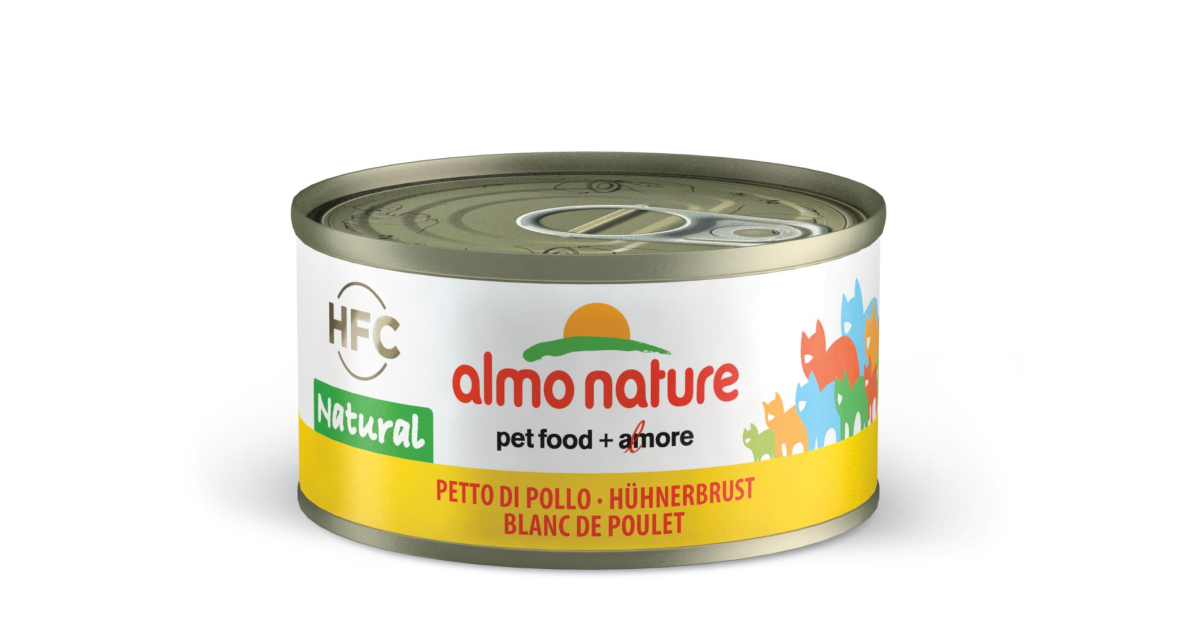 Pâtée pour chat Almo Nature - Boîte HFC Natural Blanc de poulet Almo Nature - 1
