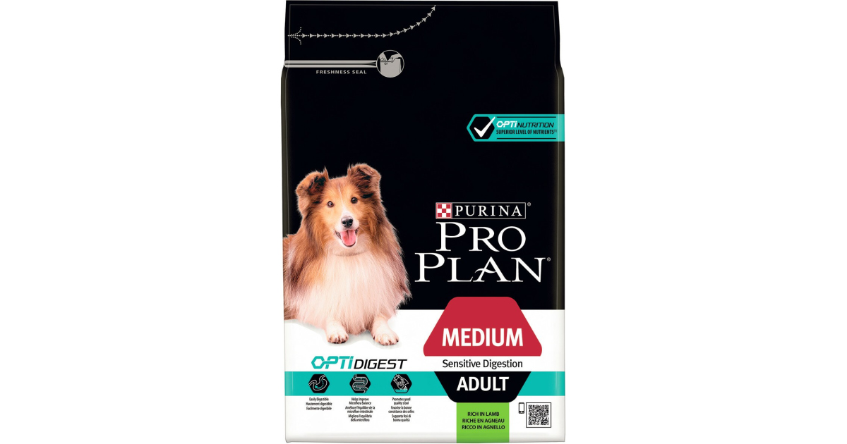 Purina Pro Plan - Medium Adult Sensitive Digestion (Agneau) Purina Pro Plan - 1