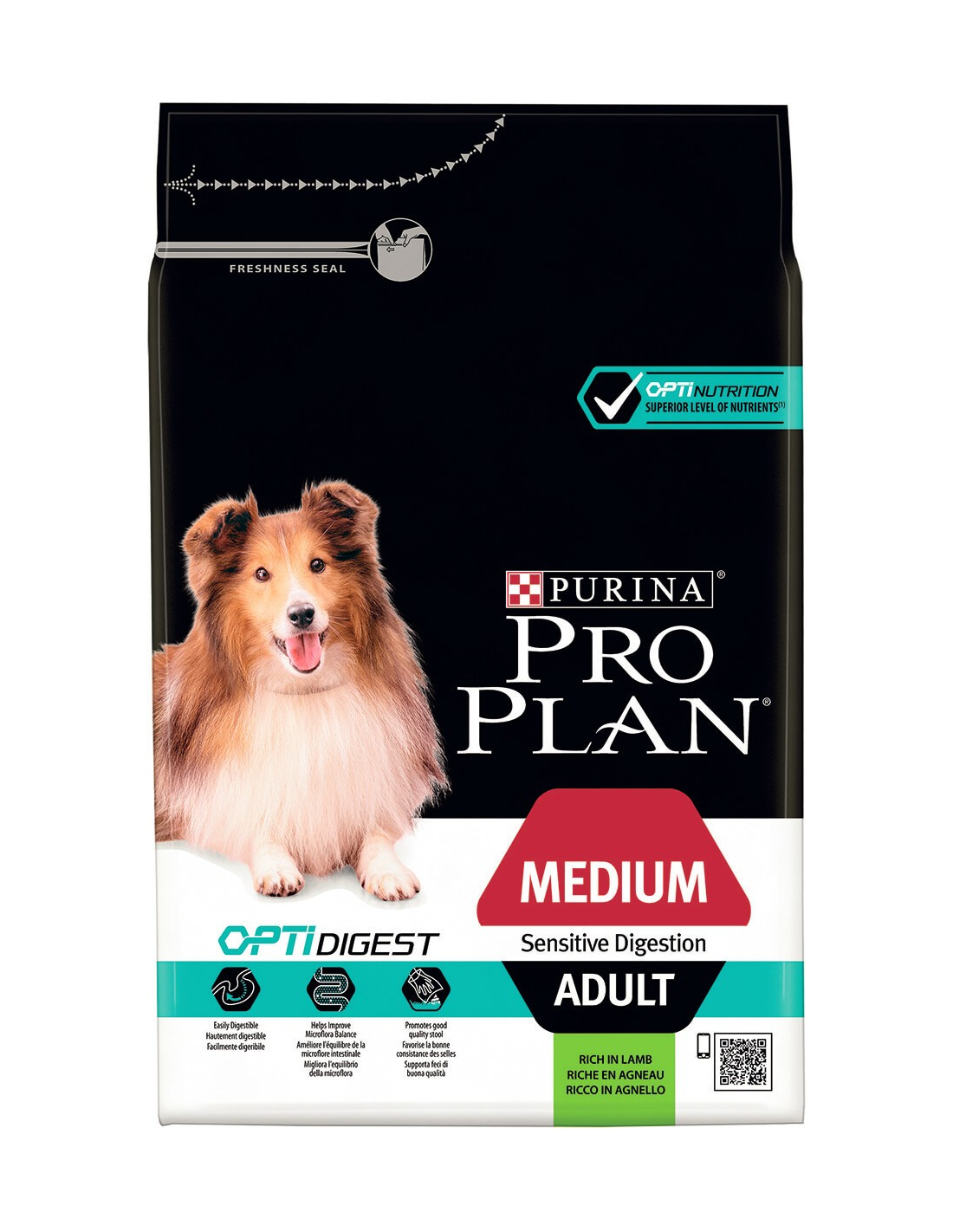 Purina Pro Plan - Medium Adult Sensitive Digestion (Agneau) Purina Pro Plan - 1