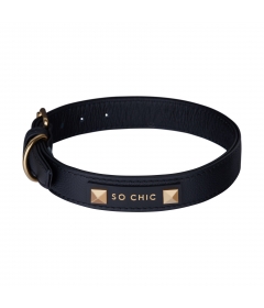 Collier en cuir "Paris" Pet So Chic - 2