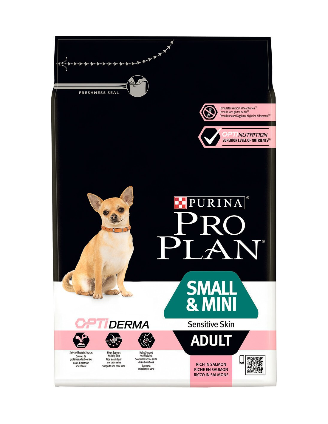 Purina Pro Plan - Small & Mini Adult Sensitive Skin (Saumon) Purina Pro Plan - 1