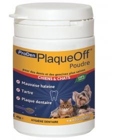 Soin pour chat & chien: Plaque-off (poudre) Demavic - 1