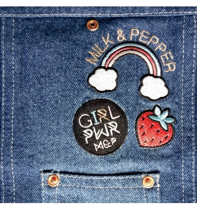 Blouson Jean Strawberry Milk & Pepper - 3