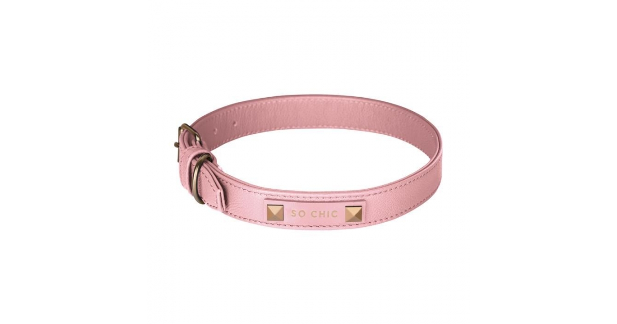 Collier en cuir Classic Pet So Chic - 1
