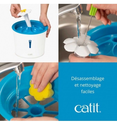Fontaine Led Blue Flower 3L Catit - 2