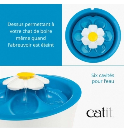 Fontaine Led Blue Flower 3L Catit - 7