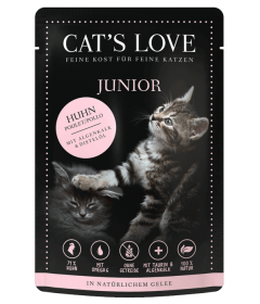 Cat's Love - Sachet Poulet pour Junior Cat's Love - 1