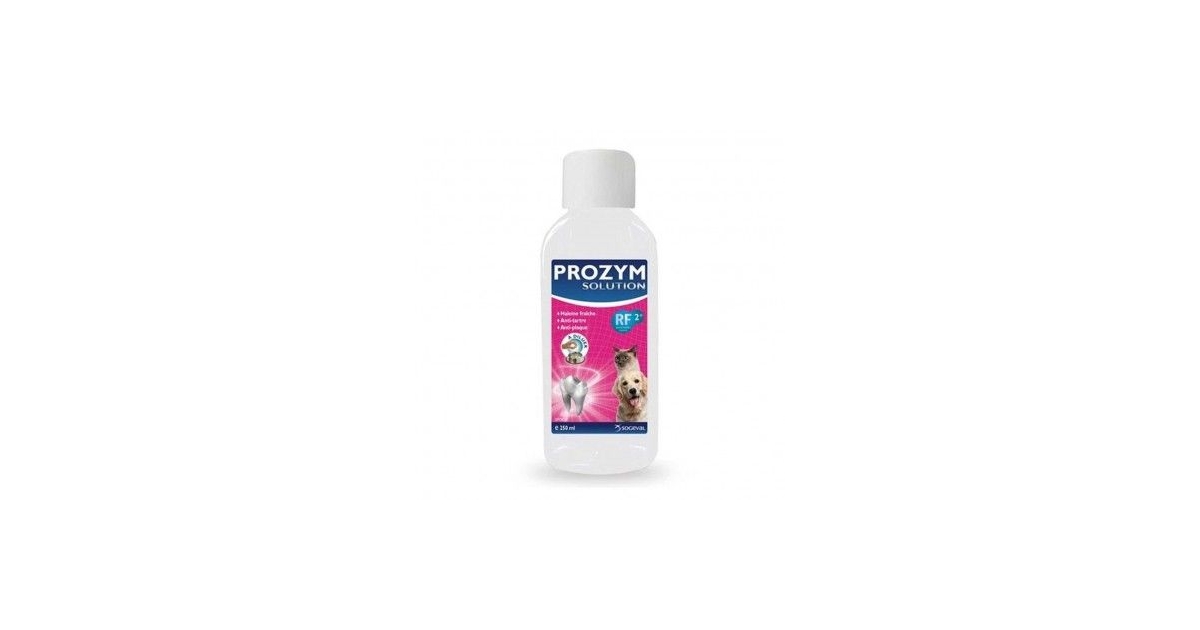 Produit pour mauvaise haleine chien: Prozym solution buvable Prozym - 1