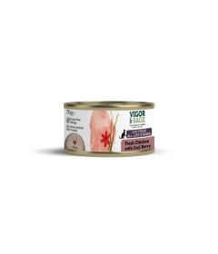 Vigor & Sage - Boite poulet Baie de Goji (chat) Vigor & Sage - 1