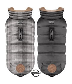 Doudoune Reversible Cardiff Milk & Pepper - 1