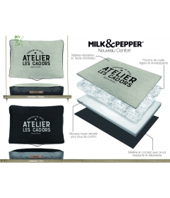 Matelas Déhoussable Atelier des Cadors Milk & Pepper - 3