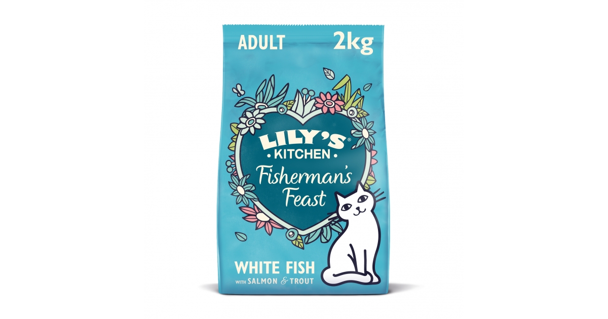 Croquettes pour chats Lily's Kitchen - Croquettes au Poisson pour Chat Lily's Kitchen - 1