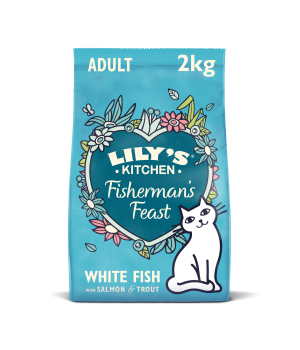 Croquettes pour chats Lily's Kitchen - Croquettes au Poisson pour Chat Lily's Kitchen - 1